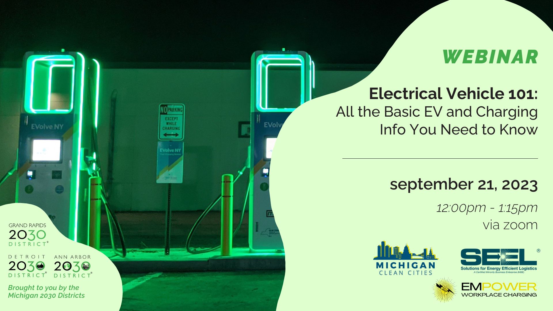 WEBINAR Electrical Vehicle 101 All the Basic EV and Charging Info